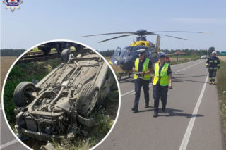 Osobówka zderzyła się z pędzącym pociągiem! W środku auta rodzina z dziećmi!