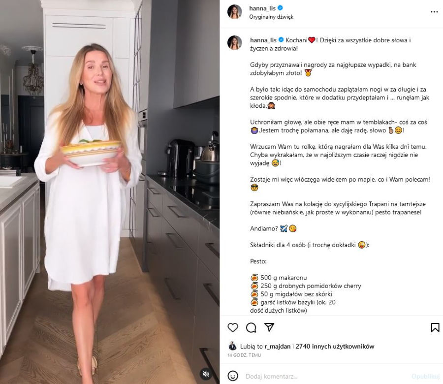 Tak mieszka Hanna Lis