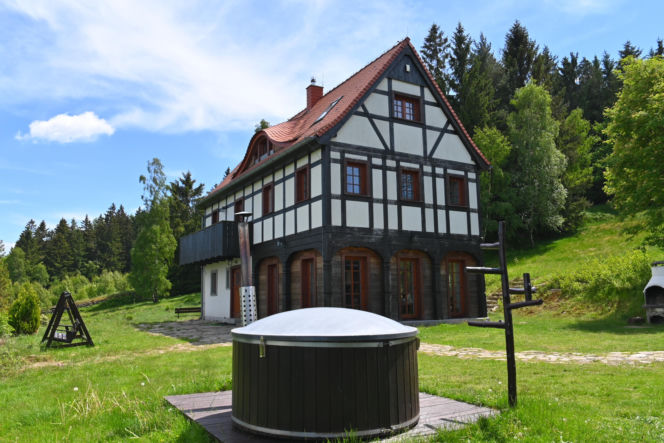 Nowy dom przysłupowy Kopaniec