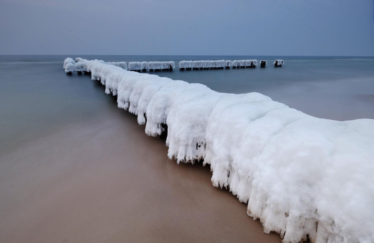 Kołobrzeg zimą