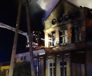 Pożar w Durach pod Morągiem