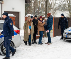 Na sygnale odc. 867. Piotrek (Dariusz Wieteska), Martyna (Monika Mazur), Lidzia (Hanna Seń), inspektor Urszula Krzaklewska (Małgorzata Tuszyńska), Maja (Kinga Tuńska)