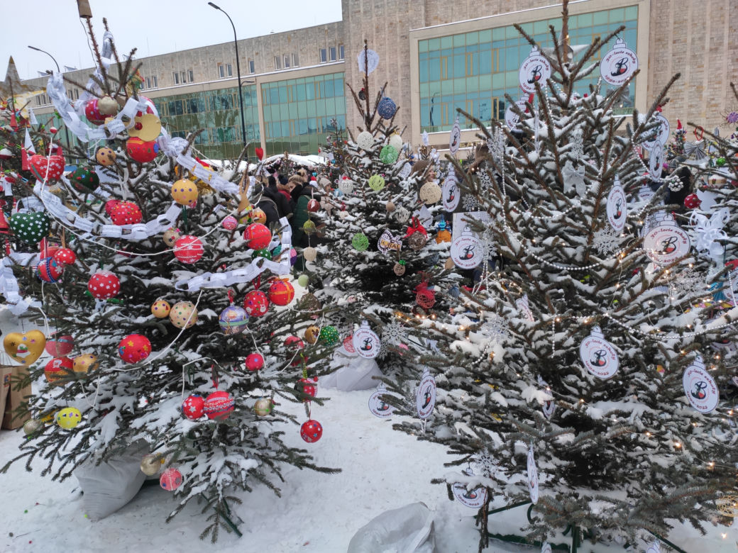 Konkurs na najładniej udekorowaną choinkę
