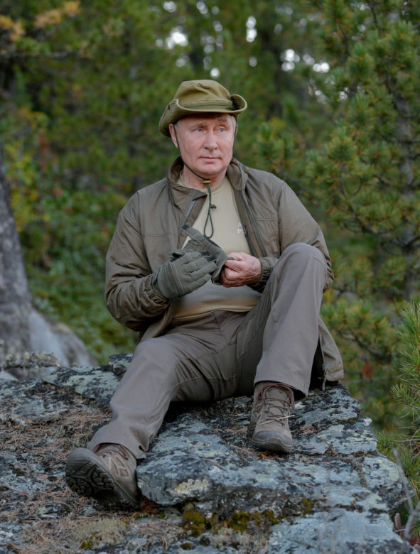 Wakacyjne łowy Putina