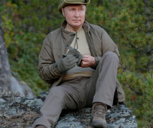 Wakacyjne łowy Putina