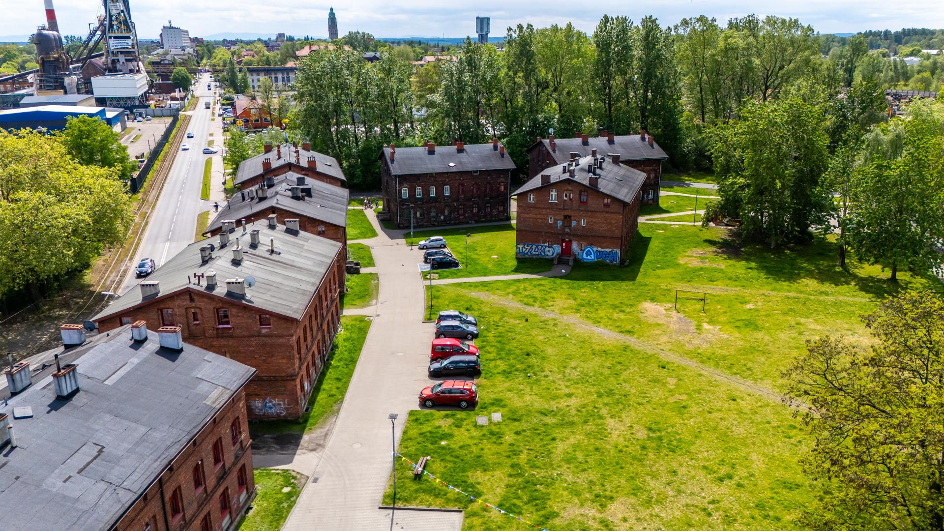 Kaufhaus w Rudzie Śląskiej - luksusowy przedwojenny dom towarowy i osiedle patronackie przy nim
