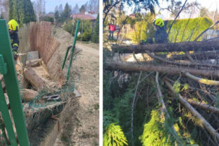 Pogodowy armagedon na Pomorzu. Zerwane dachy, tysiące mieszkańców bez prądu!