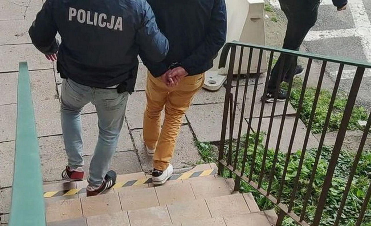 Wpadł do sklepu ze szlifierką. Nie chodziło o reklamację