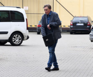 Rozprawa sądowa, w sprawie pochówku Piotra Wozniaka- Starak. 