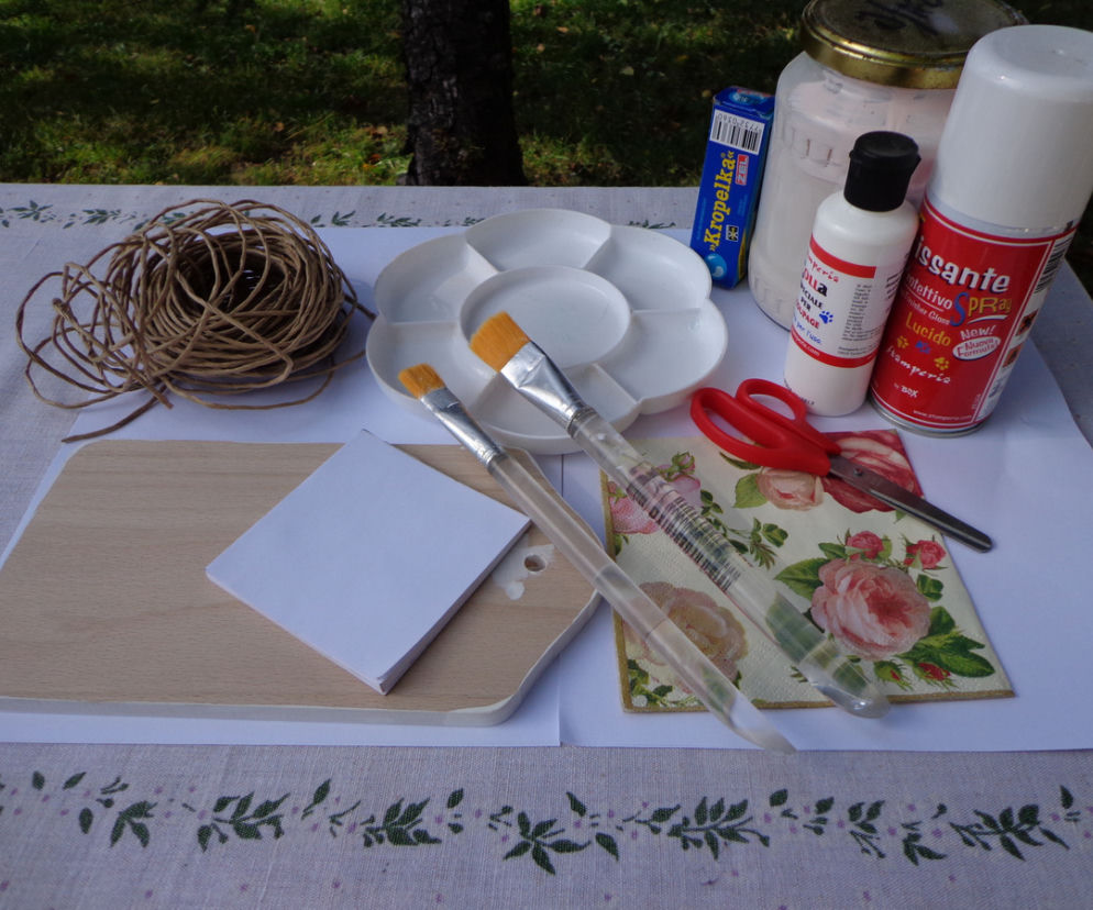 Przypominajka decoupage: ZRÓB TO SAM