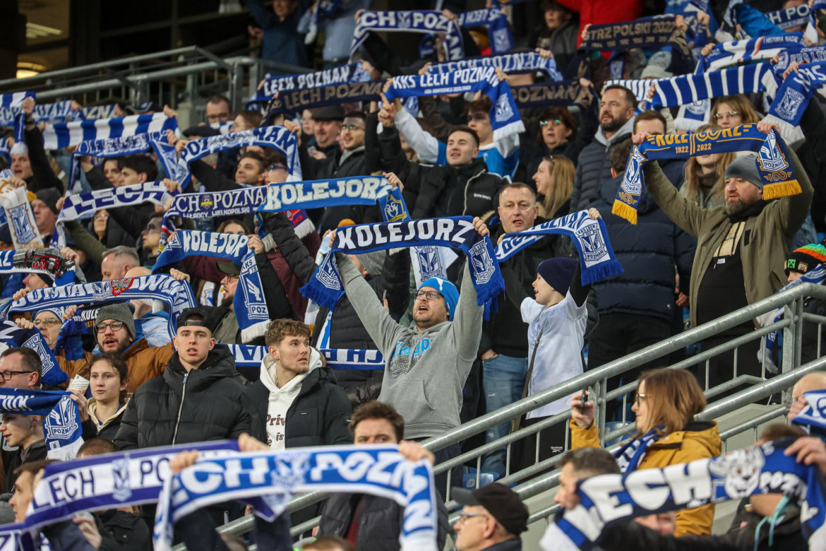 Tak bawili się kibice na meczu Lech Poznań - Śląsk Wrocław
