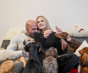 Akop Szostak, Michalina Zagórska i psy