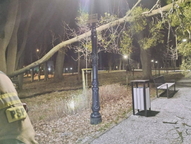 Wichura zniszczyła zabytkową kapliczkę przy sanktuarium