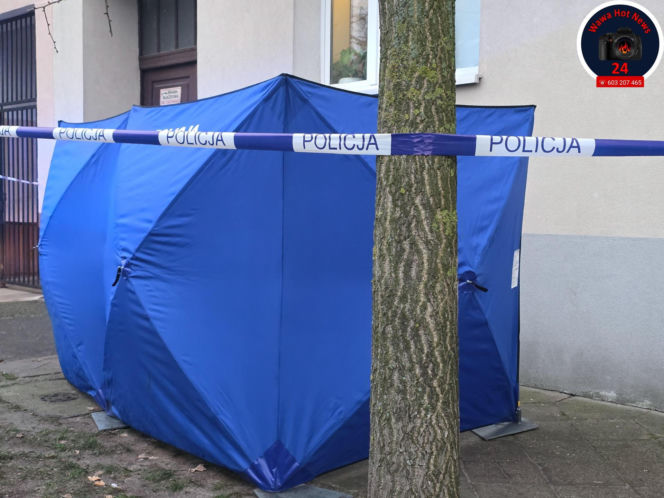 Tragedia w Warszawie. Wyszedł na oblodzony balkon, poślizgnął się i spadł. Nie żyje