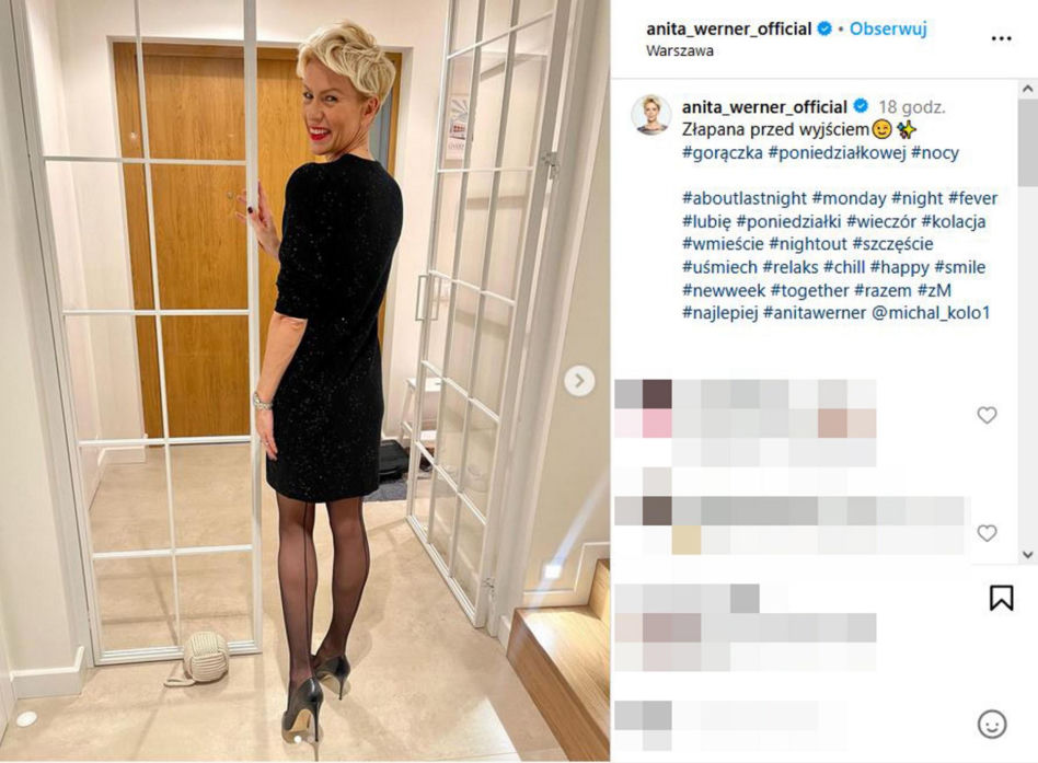Anita Werner odsłoniła długie nogi. W całym TVN jej ich zazdroszczą!