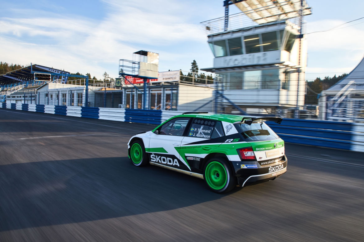 Rajdowa Skoda Fabia R5