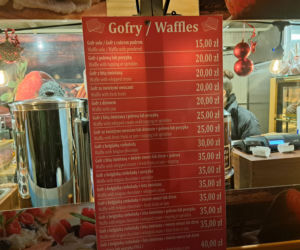 Jarmark Bożonarodzeniowy 2025 na Rynku Głównym w Krakowie. Jedzenie drogie jak nigdy