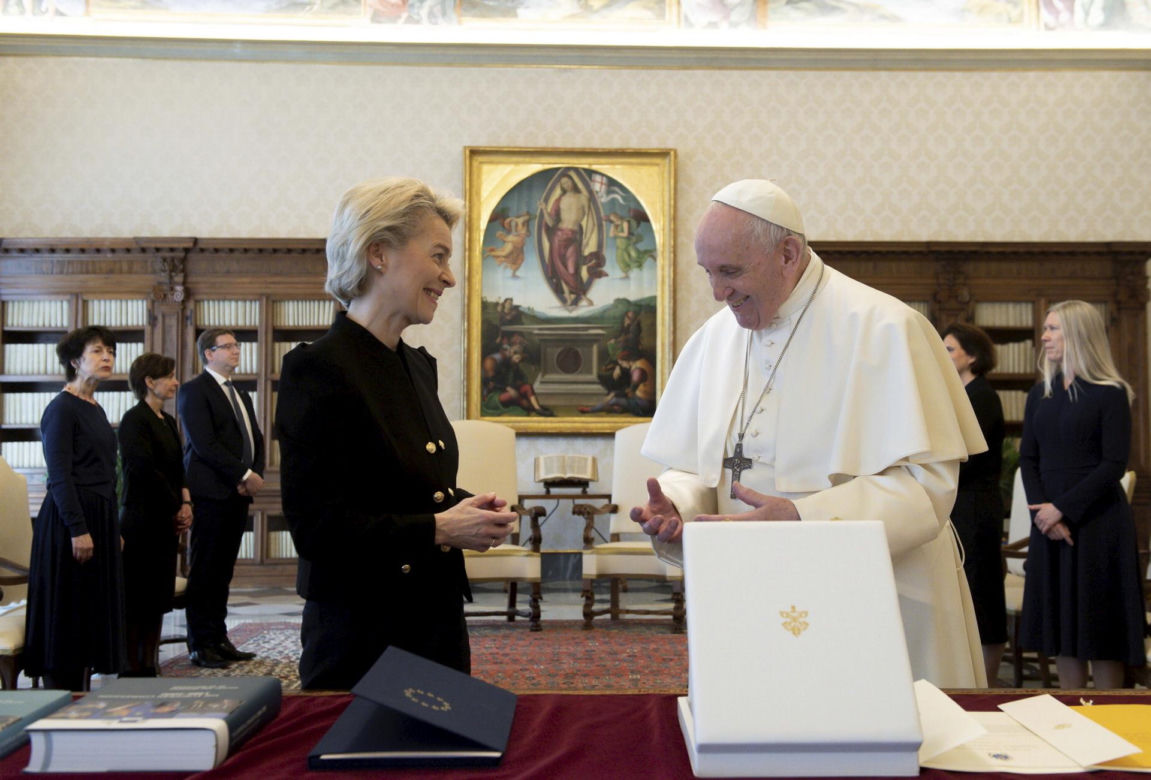 Światowi przywódcy u boku papieża Franciszka