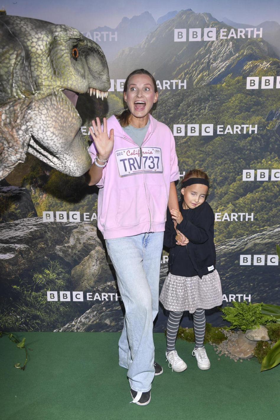 "Wędrówki z dinozaurami": Joanna Moro z córką