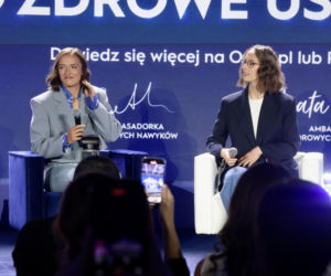 Iga i Agata Świątek na konferencji otwierającej kampanię Oral-B