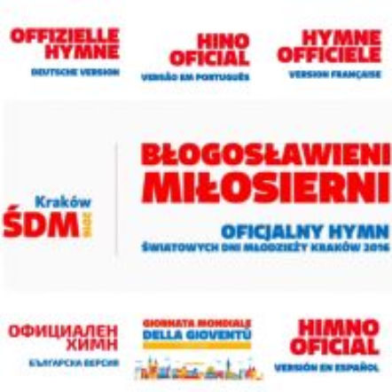 Światowe Dni Młodzieży 2016 - piosenka Błogosławieni miłosierni w różnych językach! – informacje, premiery teledysków – ESKA.pl