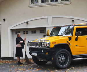 żółty Hummer w filmie Miszmasz, czyli Kogel-Mogel 3