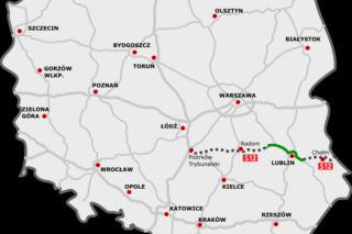 S12. Droga ekspresowa S12 ciągle w budowie. Przebieg S12