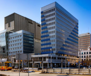 Biurowiec PKO na rogu Marszałkowskiej i Nowogrodzkiej w Warszawie