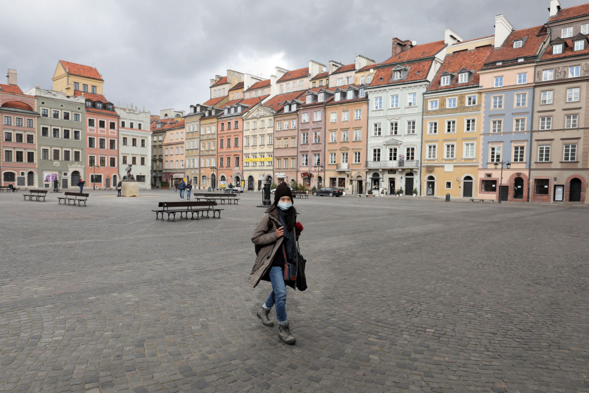 Warszawa opustoszała