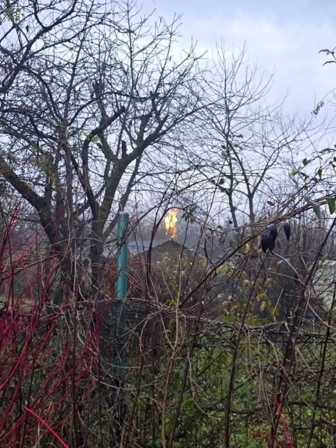 Słup ognia nad Krakowem. Potężny pożar gazu na popularnym osiedlu