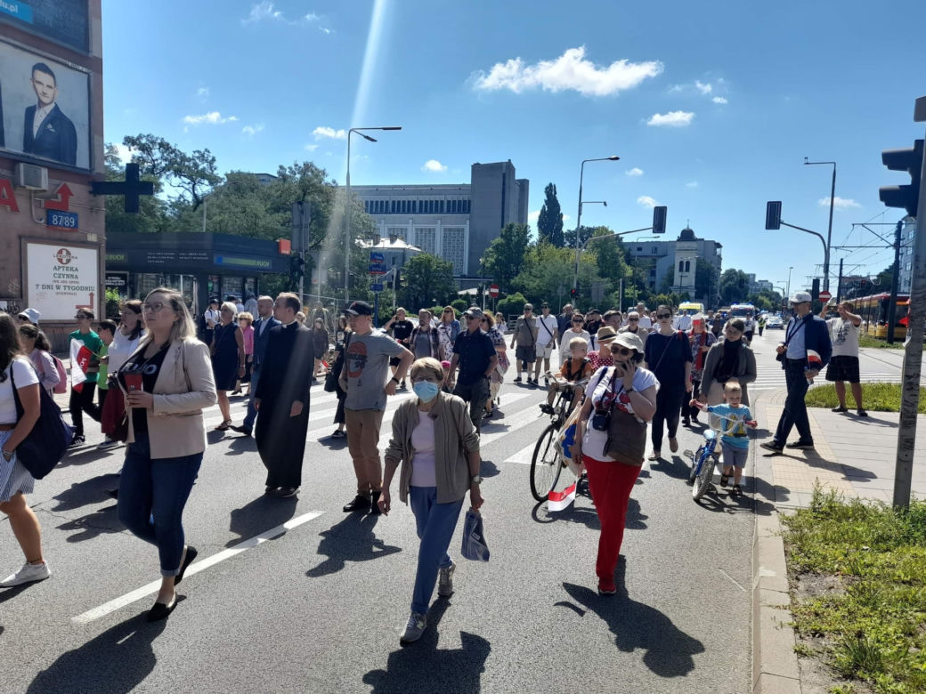 Obchody Powstania Warszawskiego. Nawet tysiąc osób na Marszu Mokotowa