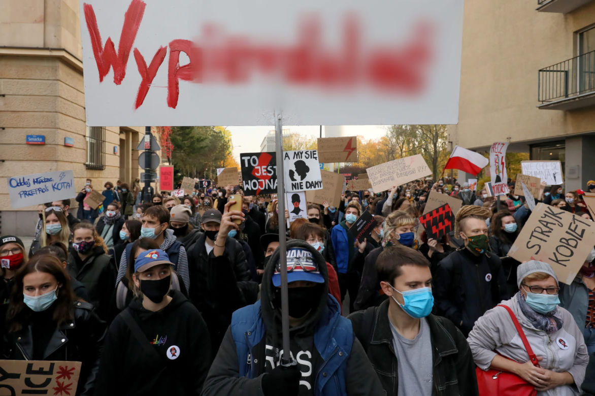 Kobiety w Polsce protestują. "To jest wojna"