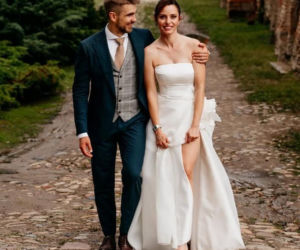 Jakub Popiwczak i jego żona Magda
