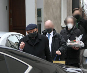 Jarosław Kaczyński w pierwszy dzień świąt