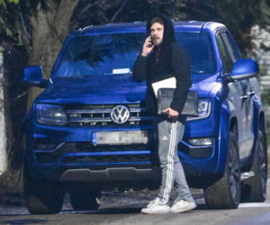 Antek Królikowski podrzucił psa rodzinie