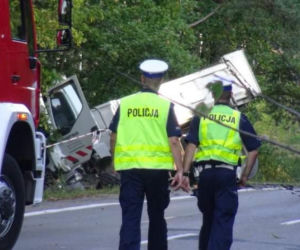 Wólka Radzymińska. Jedna osoba zginęła w wypadku. To czarny punkt