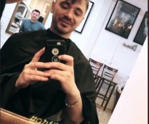 Daniel Martyniuk z tatą