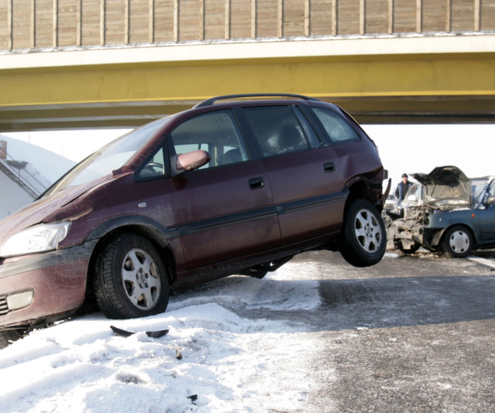 Karambol na autostradzie A4 w Gliwicach