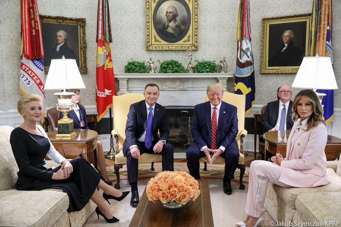 Agata Kornhauser-Duda i Melania Trump. Historyczne spotkania Pierwszych Dam