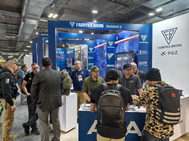 abryka Broni po raz kolejnych na targach w Las Vegas