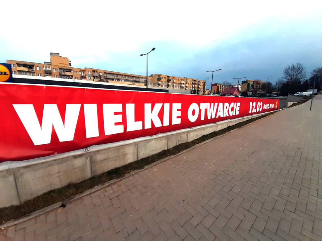 Nowy Lidl w Białymstoku na Wysokim Stoczku - ul. Antoniuk Fabryczny