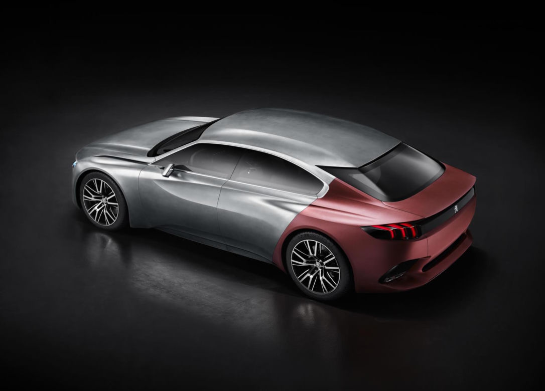 Peugeot Exalt: szałowe 4-drzwiowe coupe 
