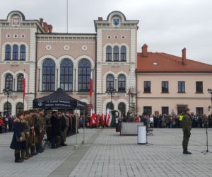Uroczysta przysięga żołnierzy WOT