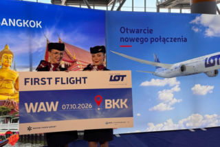 Z Warszawy do Bangkoku bez przesiadek. LOT wystartował z nową trasą