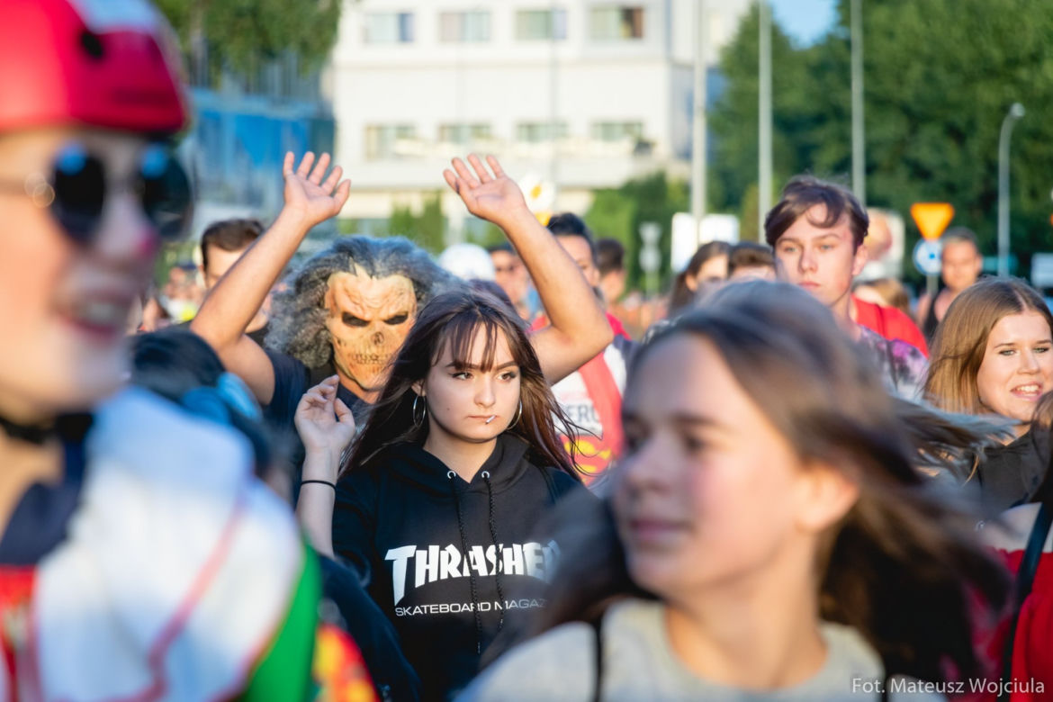 4. Nightskating Białystok. Przejazd filmowy