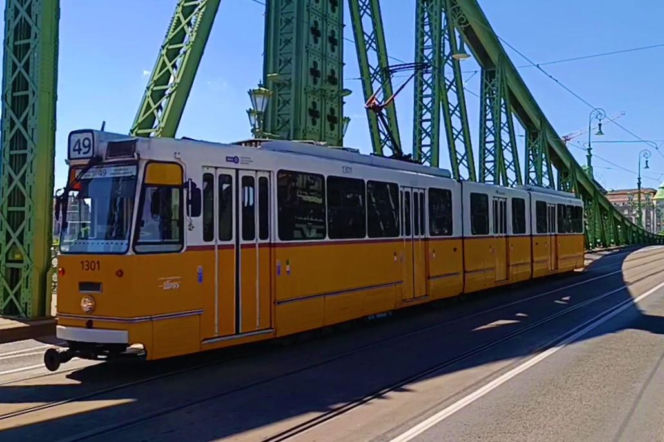 Budapeszt z okien tramwaju
