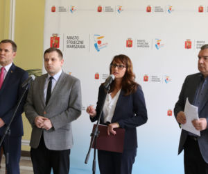 Konferencja w sprawie zablokowania budowy metra