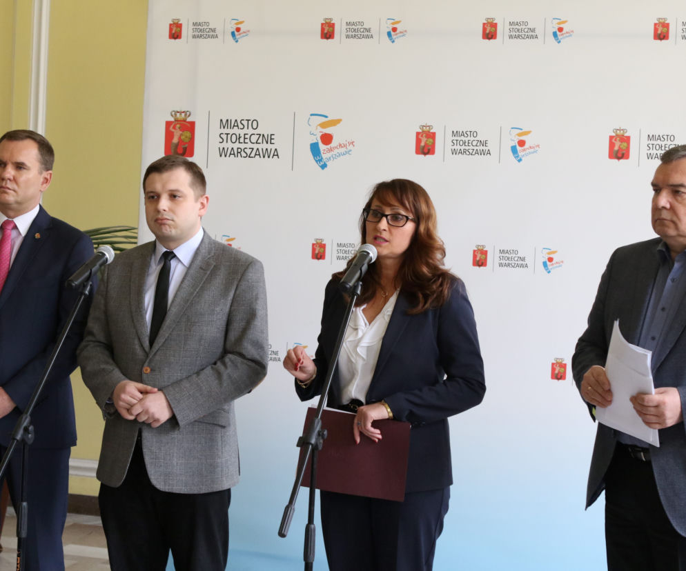 Konferencja w sprawie zablokowania budowy metra