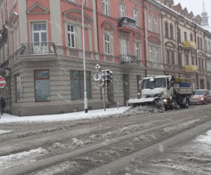 25 stycznia 2021. Przemyśl zasypany śniegiem