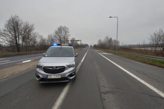 Czołowe zderzenie pojazdów na DK44